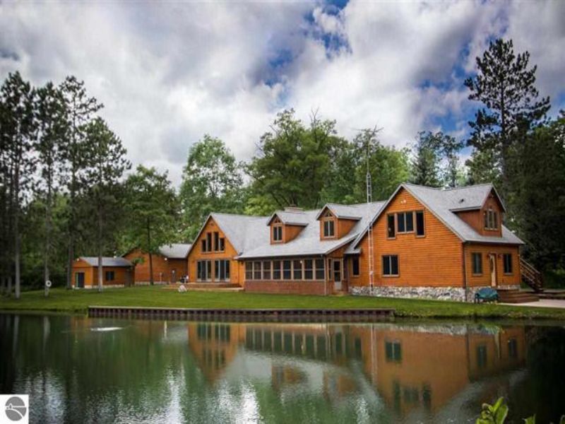 1065 Acre Riverfront Property Land for Sale in Merritt, Missaukee
