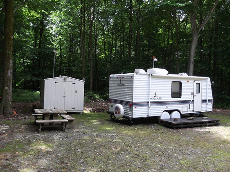 Camper 6 Acres Walk To Lake : Amboy : Oswego County : New York