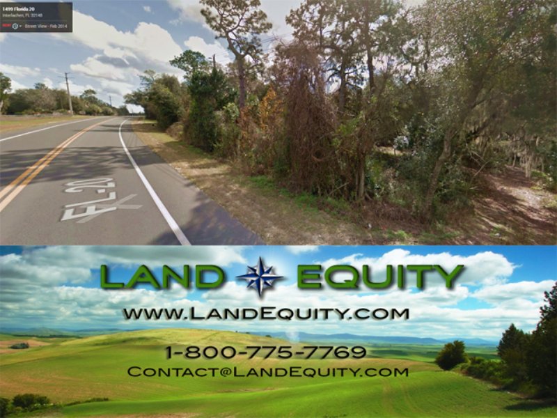 Waterfront Land No Credit Check : Interlachen : Putnam County : Florida