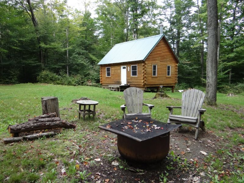 New York Log Cabin For Sale 22 Ac Land for Sale in German, Chenango
