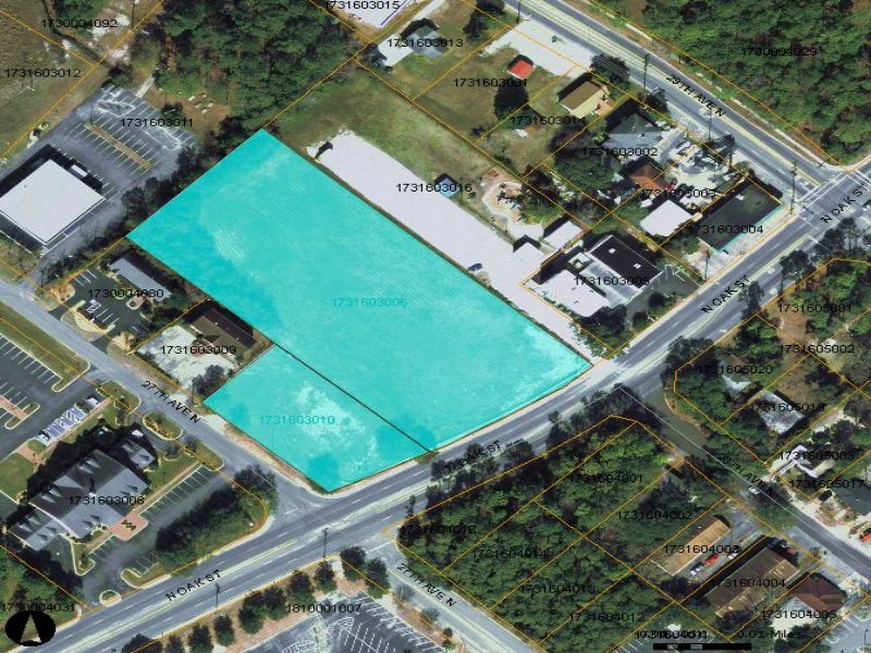 Oak Street Tract : Myrtle Beach : Horry County : South Carolina