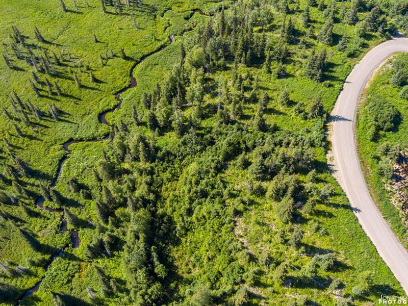 4.52 Happy Creek View Parcel : Ninilchik : Kenai Peninsula Borough : Alaska