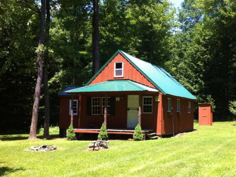 Southern Tier Cabin On 8 Acres Land for Sale in German, Chenango