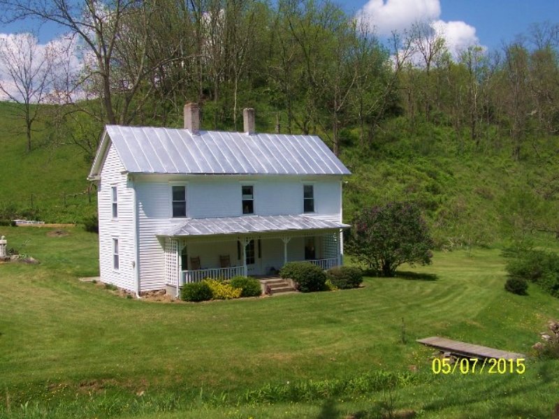 Small Farm Located Blue Ridge Mts : Elk Creek : Grayson County : Virginia