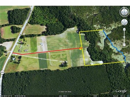 21 Acres Owner Financing : Bennettsville : Marlboro County : South Carolina