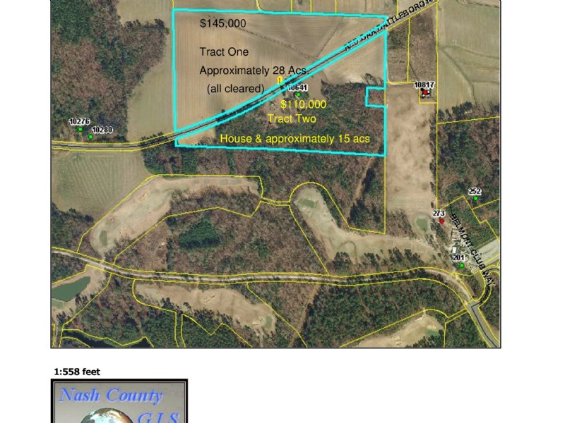 Nothing But Cleared Land : Bailey : Nash County : North Carolina