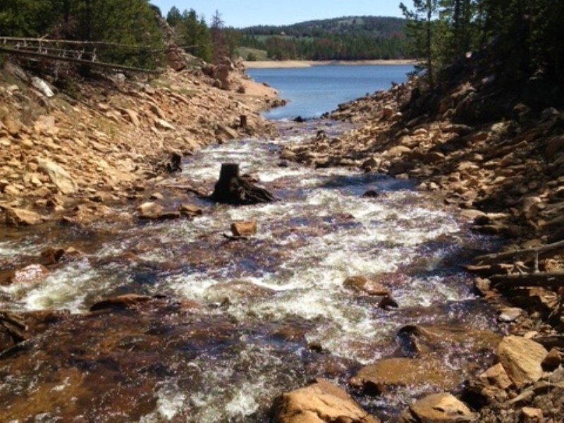 South Rock Creek Reservoir Preserve : Atlantic City : Fremont County : Wyoming