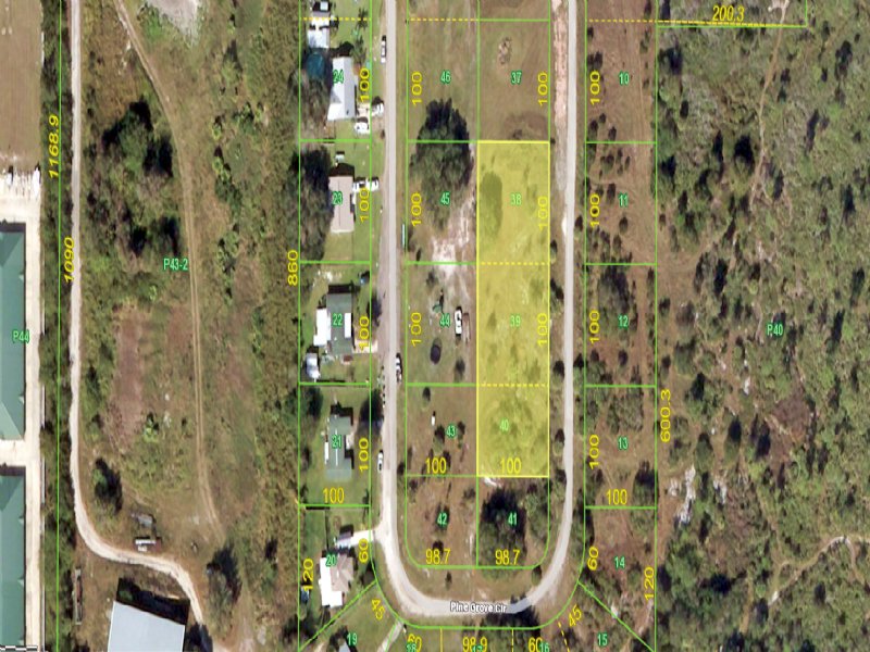 3 Lots Together for Sale : Punta Gorda : Charlotte County : Florida