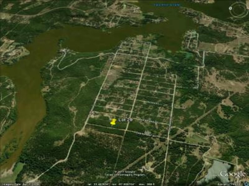 .17 Acre Lot Frontier Shores Sub : Bowie : Montague County : Texas