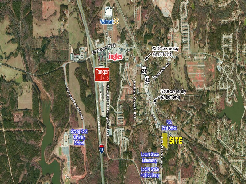 4.4± Acres for Sale : Locust Grove : Henry County : Georgia