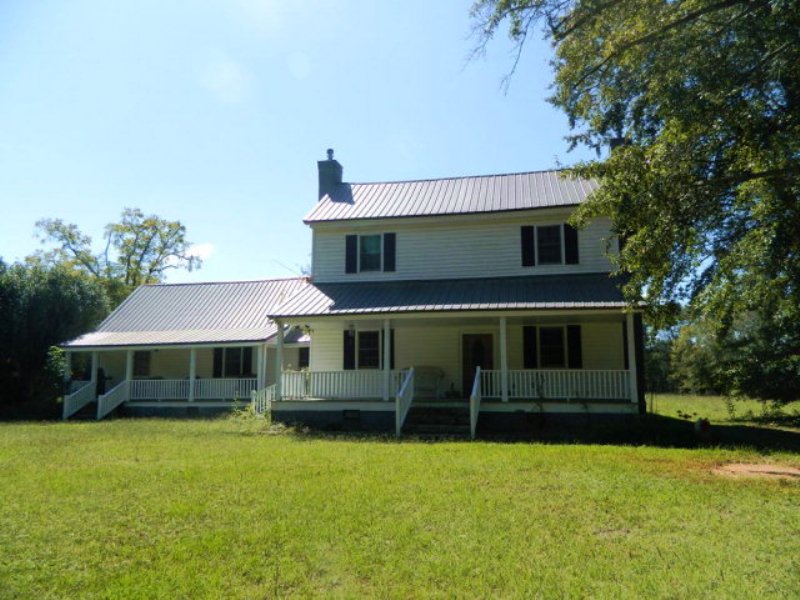 Country Farm House On 15.42 Acres : Carlton : Oglethorpe County : Georgia