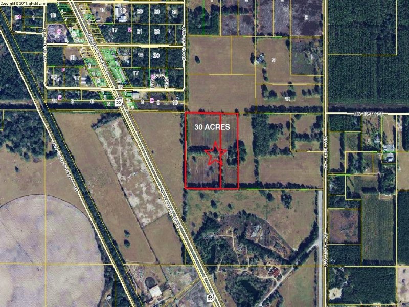 30 Acre with Well Farm Land : Chiefland : Levy County : Florida