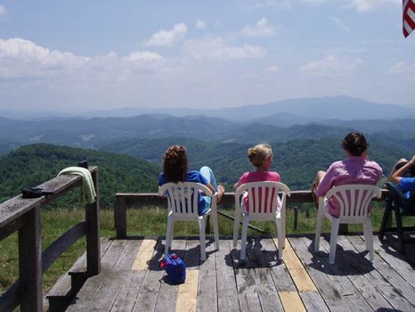 Top of the Mountain : Lansing : Grayson County : Virginia
