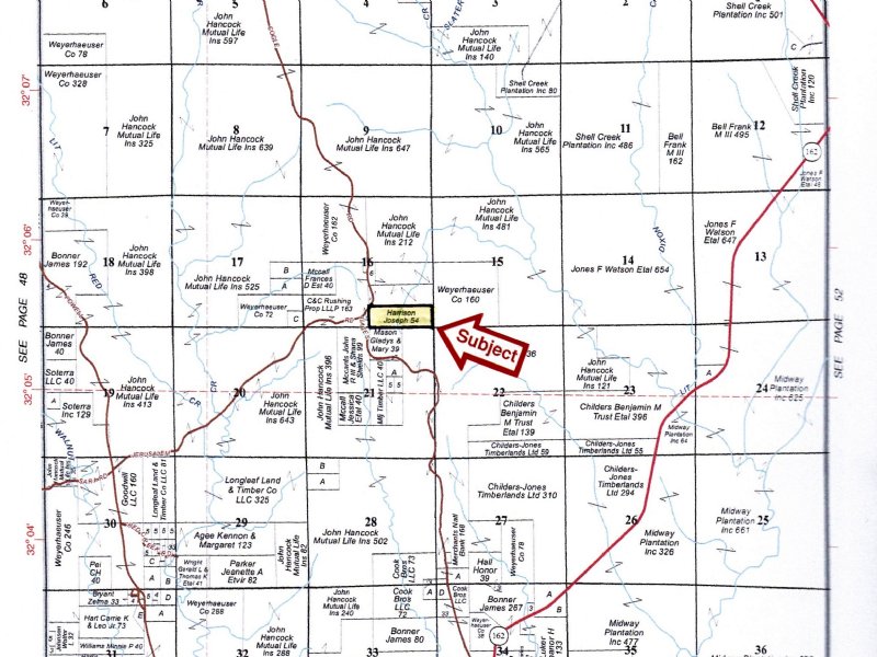 66-069 Jerusalem Church Tract : Pine Hill : Wilcox County : Alabama
