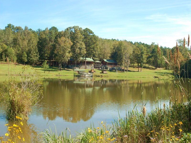Lake and Lodge Near Troy, Al : Clio : Barbour County : Alabama